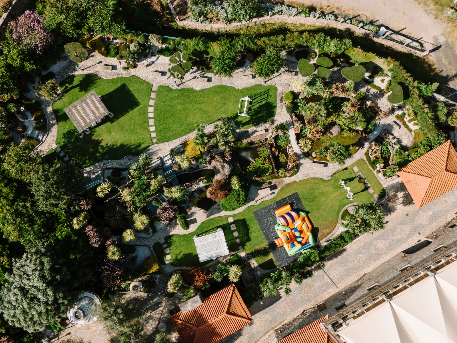 Zona exterior da Quinta do Ribeiro para momentos em família